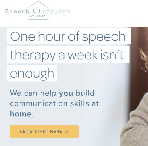 Speech and Language At home